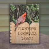 Kardinal (Red Bird) Journal-Notebook Notizblock