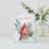 Kardinal Red Pine Grüne Weihnachten (Stehend Vorderseite)