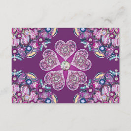 Kardinal Red Rosace Begleitkarte