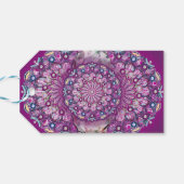 Kardinal Red Rosace Geschenkanhänger (Rückseite Horizontal)