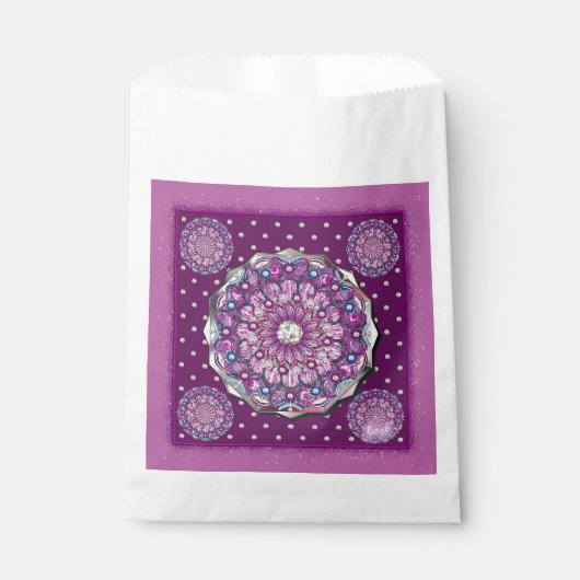 Kardinal Red Rosace Geschenktütchen (Vorderseite)