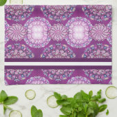 Kardinal Red Rosace Geschirrtuch (Gefaltet)