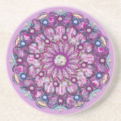 Kardinal Red Rosace Getränkeuntersetzer (Vorne)