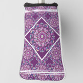 Kardinal Red Rosace Golf Headcover (Rotieren 90)