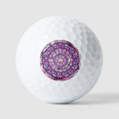 Kardinal Red Rosace Golfball (Vorderseite)