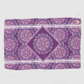 Kardinal Red Rosace Golfhandtuch (Horizontal)