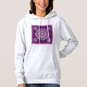 Kardinal Red Rosace Hoodie