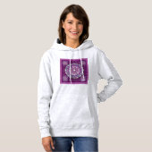 Kardinal Red Rosace Hoodie (Vorne ganz)