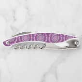 Kardinal Red Rosace Kellnermesser (Rückseite)