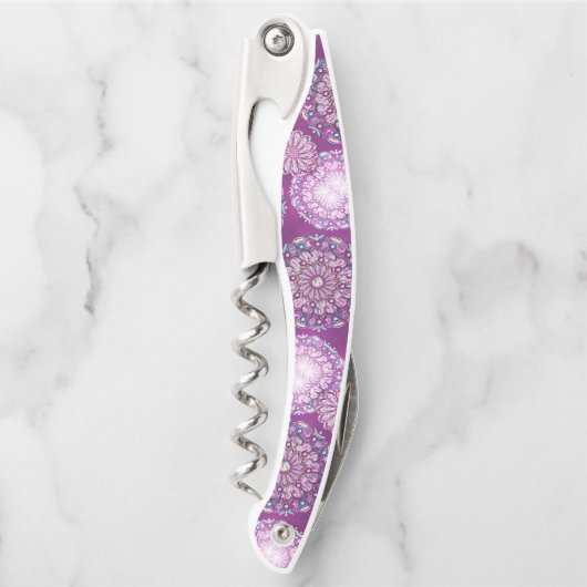 Kardinal Red Rosace Kellnermesser (Vorderseite)