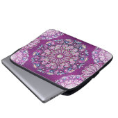 Kardinal Red Rosace Laptopschutzhülle (Vorne Knopf)