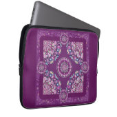 Kardinal Red Rosace Laptopschutzhülle (Vorne Rechts)