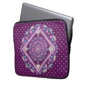 Kardinal Red Rosace Laptopschutzhülle (Vorderseite Links)