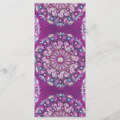 Kardinal Red Rosace Menükarte (Rückseite)