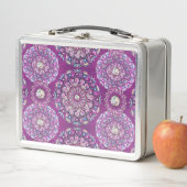 Kardinal Red Rosace Metall Brotdose (Beispiel)