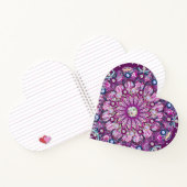 Kardinal Red Rosace Notizblock (Innenseite)