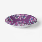 Kardinal Red Rosace Pappteller (Gewinkelt)