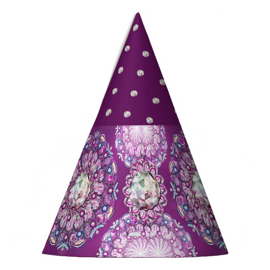 Kardinal Red Rosace Partyhütchen (Links)