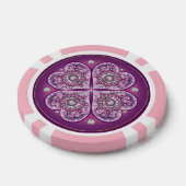 Kardinal Red Rosace Pokerchips (Einzeln)