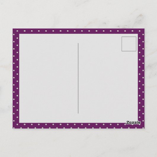 Kardinal Red Rosace Postkarte (Rückseite)