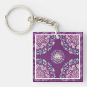 Kardinal Red Rosace Schlüsselanhänger (Vorderseite)