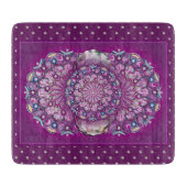 Kardinal Red Rosace Schneidebrett (Vorderseite)