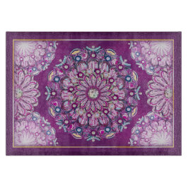 Kardinal Red Rosace Schneidebrett