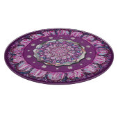 Kardinal Red Rosace Schneidebrett (Ecke)