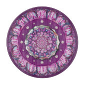 Kardinal Red Rosace Schneidebrett (Vorderseite)