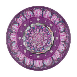 Kardinal Red Rosace Schneidebrett