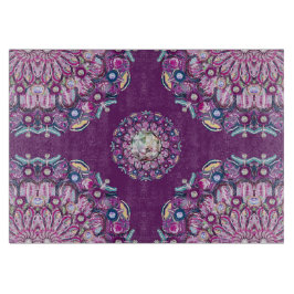 Kardinal Red Rosace Schneidebrett