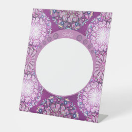 Kardinal Red Rosace Sockelschild