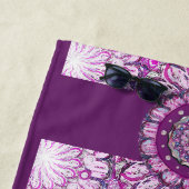 Kardinal Red Rosace Strandtuch (Beispiel)