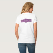 Kardinal Red Rosace T-Shirt (Rückseite Vollansicht)