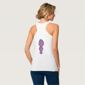 Kardinal Red Rosace Tank Top (Rückseite Vollansicht)