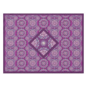 Kardinal Red Rosace Tischdecke (Vorderseite (Horizontal))