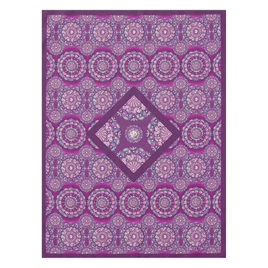 Kardinal Red Rosace Tischdecke (Vorderseite)