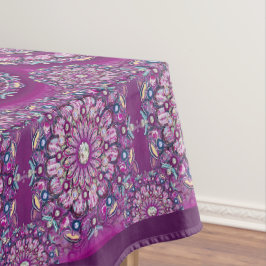 Kardinal Red Rosace Tischdecke