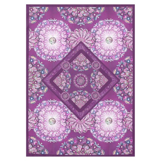 Kardinal Red Rosace Tischdecke (Vorderseite)