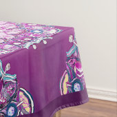 Kardinal Red Rosace Tischdecke (Beispiel)