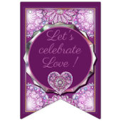 Kardinal Red Rosace Wimpelkette (Zweite Fahne)