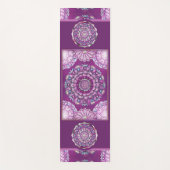 Kardinal Red Rosace Yogamatte (Vorderseite)