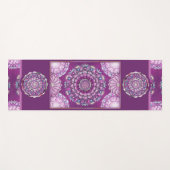 Kardinal Red Rosace Yogamatte (Vorderseite (Horizontal))