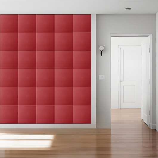 Kardinal Red Solid Color Keramik Tile Fliese