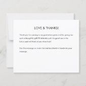 Kardinal Red und Gold Grand Vielen Dank (Rückseite)