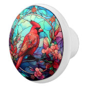 Kardinal Redbird Keramikknauf (Rechts)