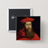 Kardinal Reginald Pole Erzbischof von Canterbury Button (Vorne & Hinten)