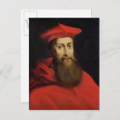 Kardinal Reginald Pole Erzbischof von Canterbury Postkarte (Vorne/Hinten)