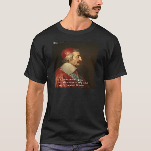 Kardinal Richelieu Erfolgsquote T-Shirt (Vorderseite)