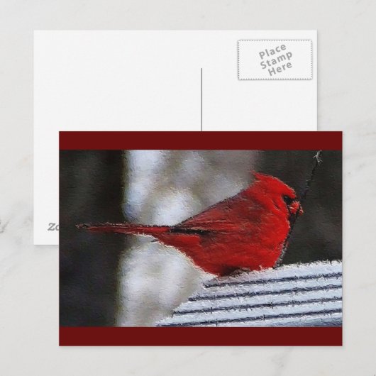 Kardinal Richelieu Postkarte (Vorne/Hinten)